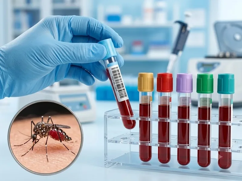 Xét nghiệm Dengue giúp bác sĩ chẩn đoán và theo dõi diễn tiến bệnh.